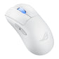 ASUS ROG Keris II Ace Wireless AimPoint - RF Wireless + Bluetooth + USB Type-A Optical Mouse in White - 42,000 DPI