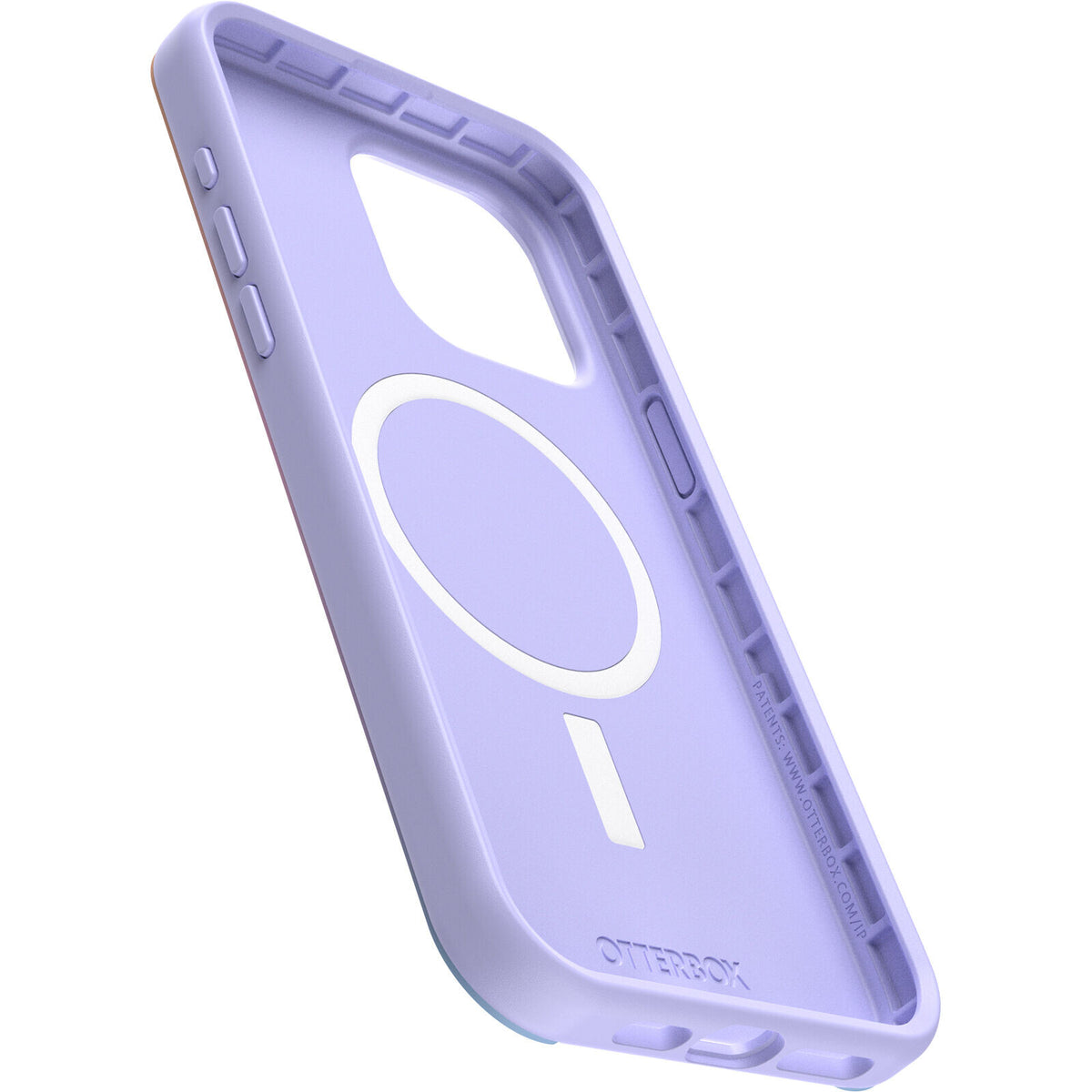 OtterBox Symmetry Series for MagSafe for iPhone 15 Pro Max in Soft Sunset (Purple)