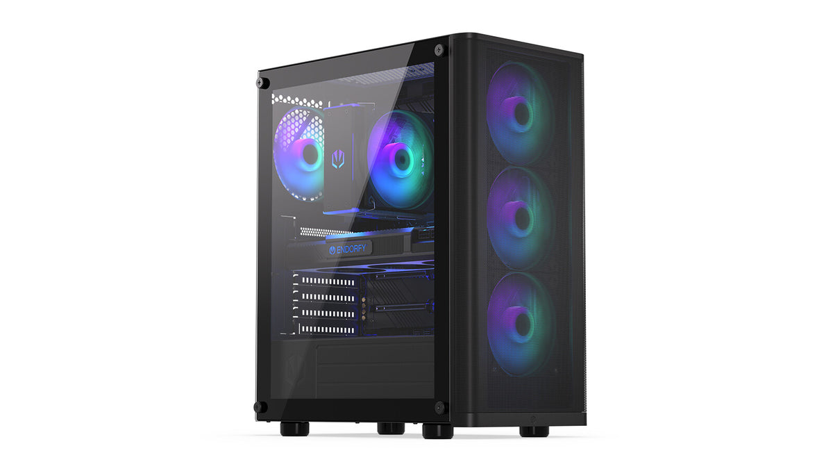 ENDORFY Ventum 200 ARGB - ATX Mid Tower Case in Black