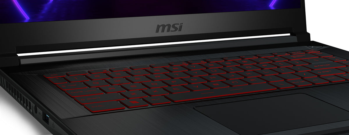 MSI Gaming Thin GF63 Laptop 39.6 cm (15.6&quot;) - Full HD Intel® Core™ i5-12450H - 16 GB DDR4-SDRAM - 512 GB SSD - NVIDIA GeForce RTX 2050 - Wi-Fi 6 - Windows 11 Home - Black