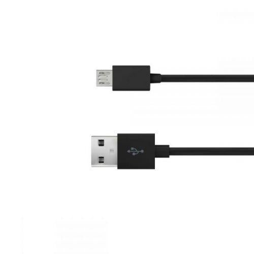 Just Wireless Micro USB Charge &amp; Sync Cable - 0.5m - Black