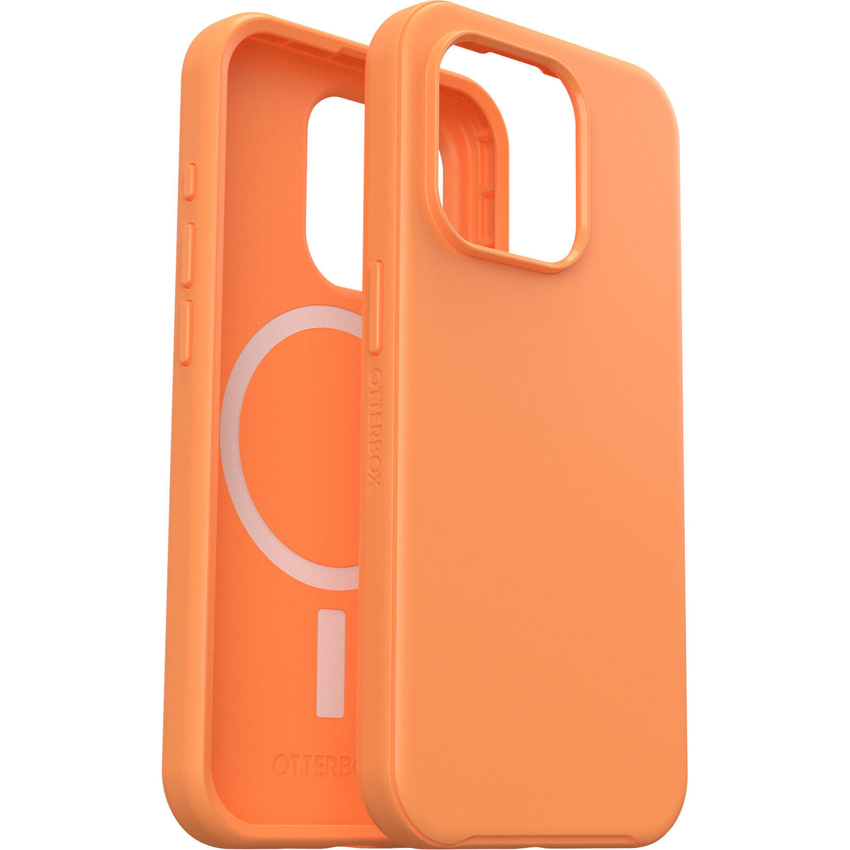 OtterBox Symmetry Series for MagSafe for iPhone 15 Pro in Sunstone (Orange)