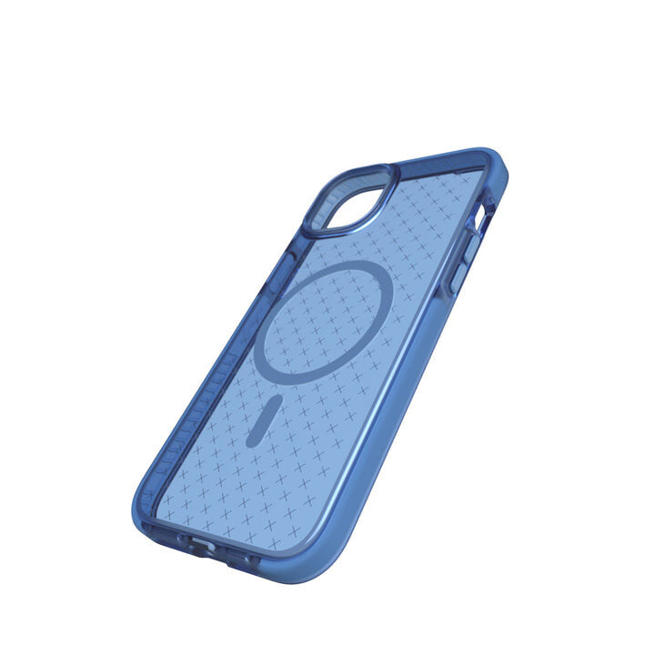 Tech21 Evo Check with MagSafe for iPhone 14 Plus in Tranquil Blue