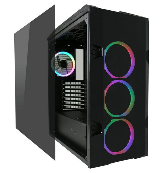 LC-Power 998B Midi Tower in Black