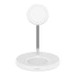 Belkin BOOSTCHARGE PRO 2-in-1 Wireless Charging Stand with MagSafe - White