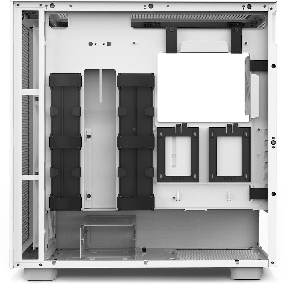 NZXT H7 Flow RGB - ATX Mid Tower Case in White