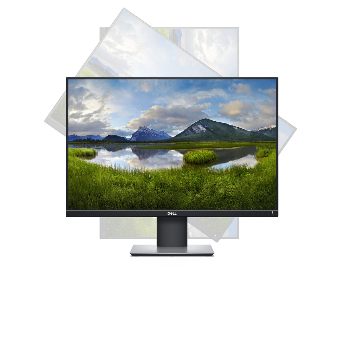 DELL P2421 computer monitor 61.2 cm (24.1") 1920 x 1200 pixels WUXGA LCD Black