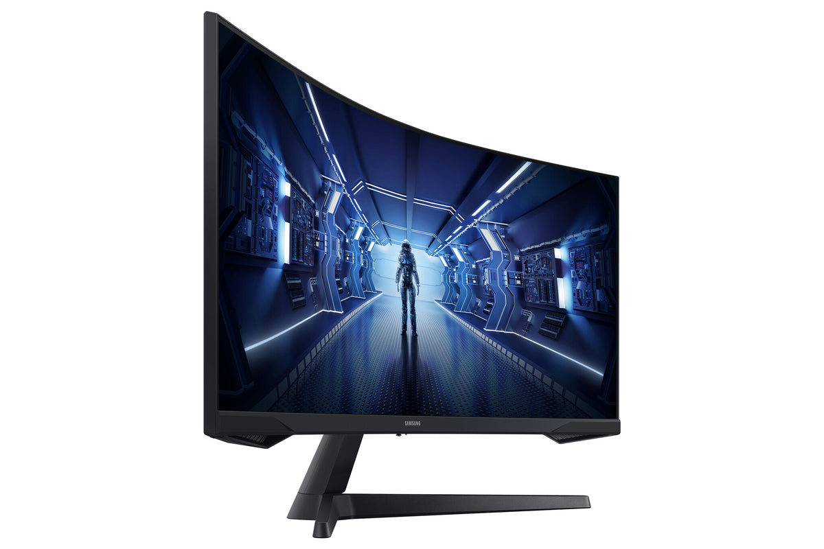 Samsung Odyssey LC34G55TWWPXXU computer monitor 86.4 cm (34") 3440 x 1440 pixels UltraWide Quad HD LED