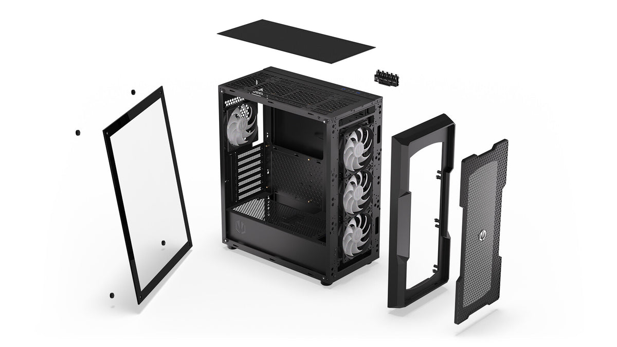 ENDORFY Regnum 400 ARGB - ATX Mid Tower Case in Black