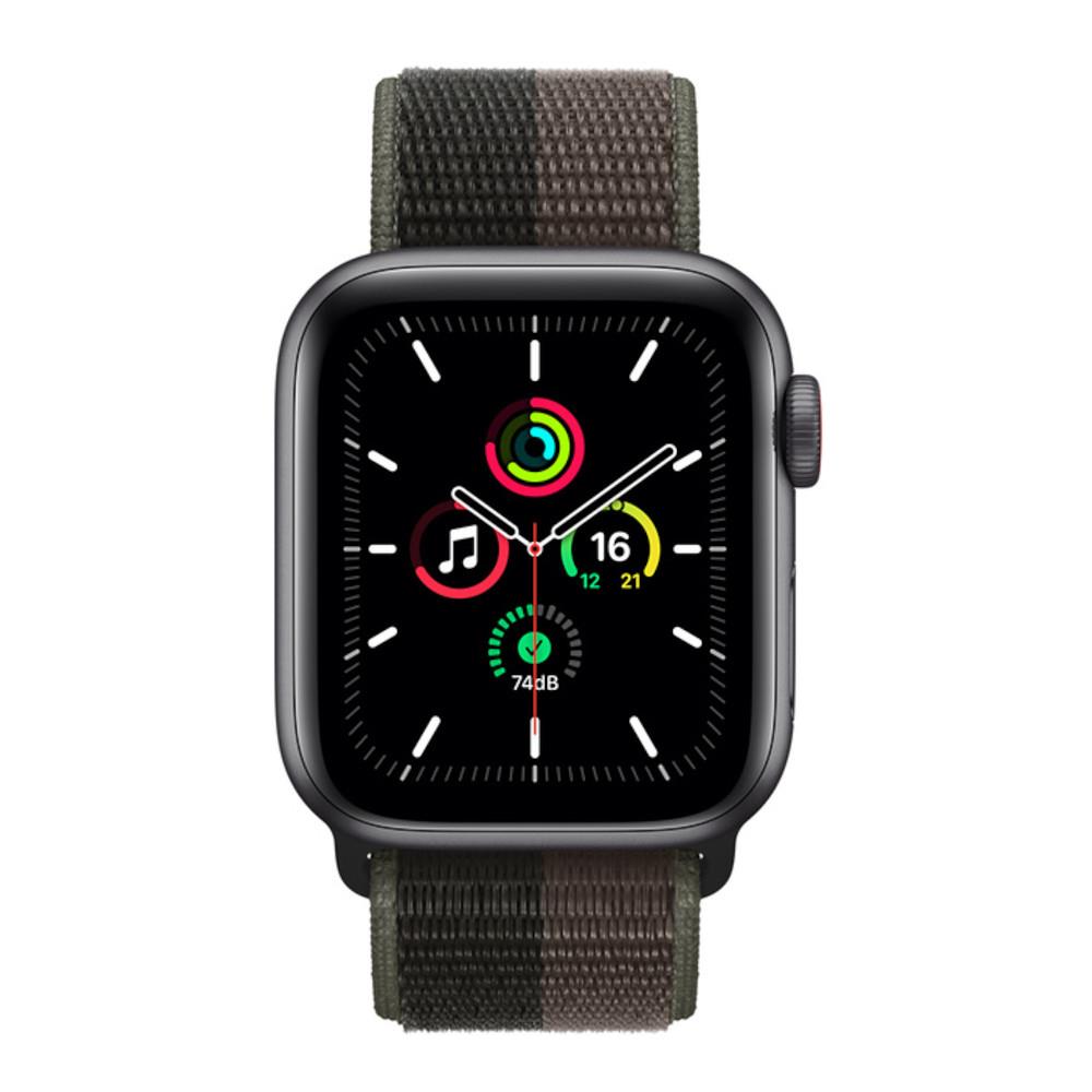 Apple Watch SE OLED 40 mm Digital 324 x 394 pixels Touchscreen 4G Grey Wi-Fi GPS (satellite)