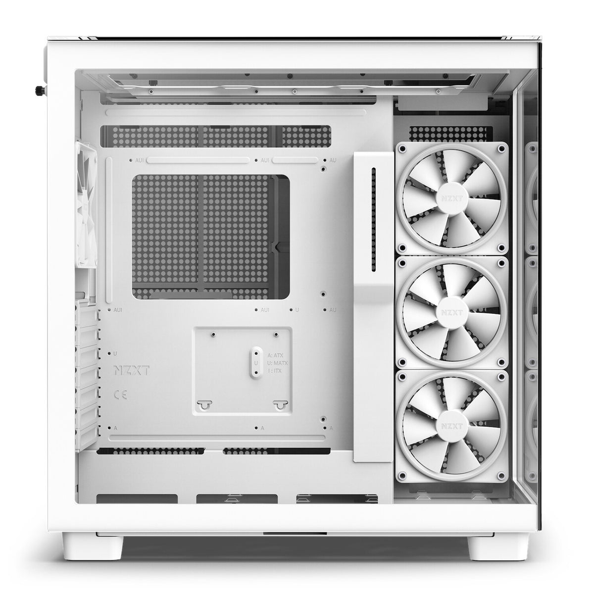NZXT H9 Elite - ATX Mid Tower Case in White