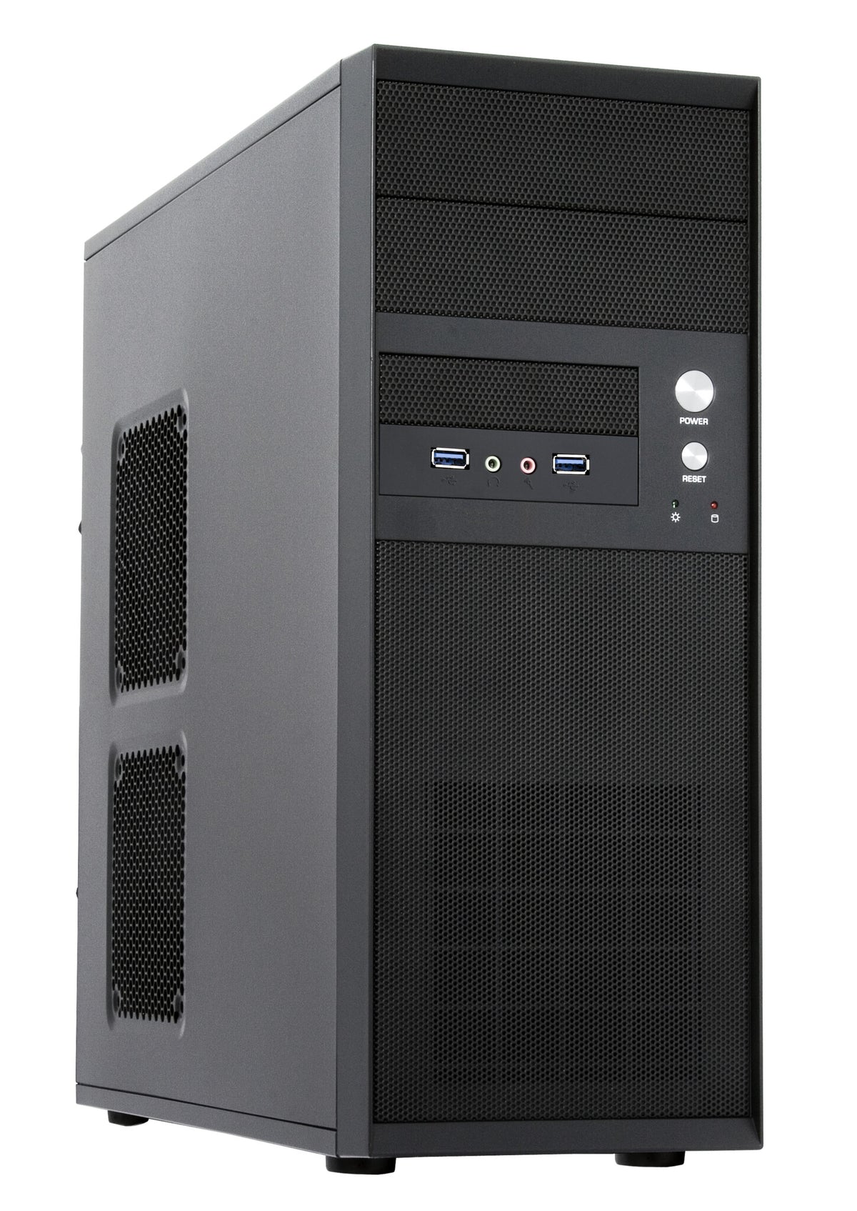 Chieftec CQ-01B-U3-OP Midi Tower in Black