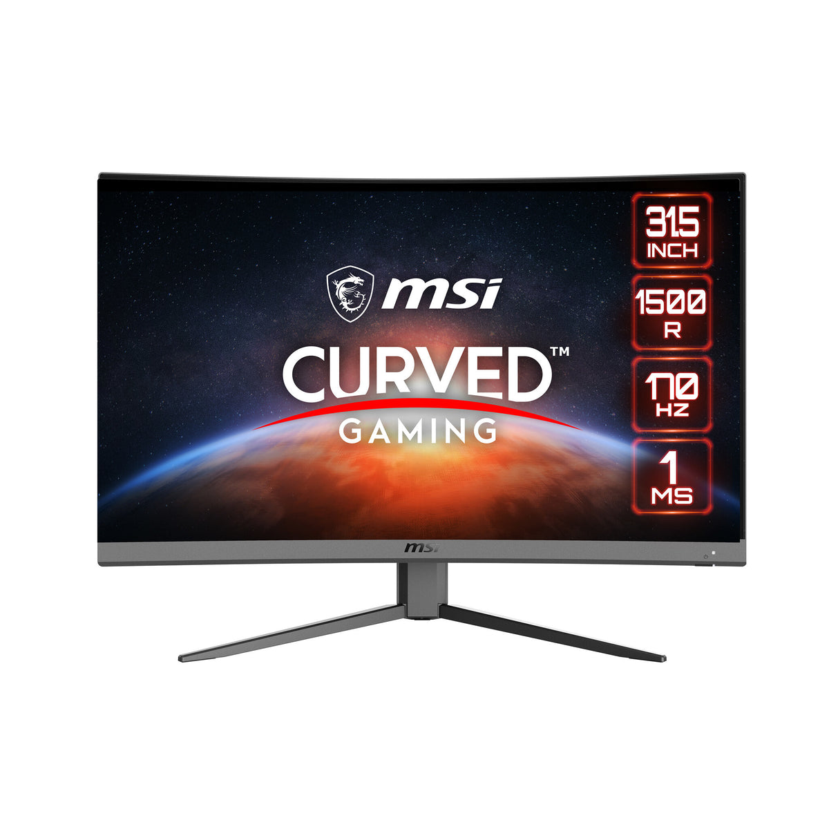 MSI G32CQ4DE E2 computer monitor 80 cm (31.5&quot;) 2560 x 1440 pixels Wide Quad HD LCD Black