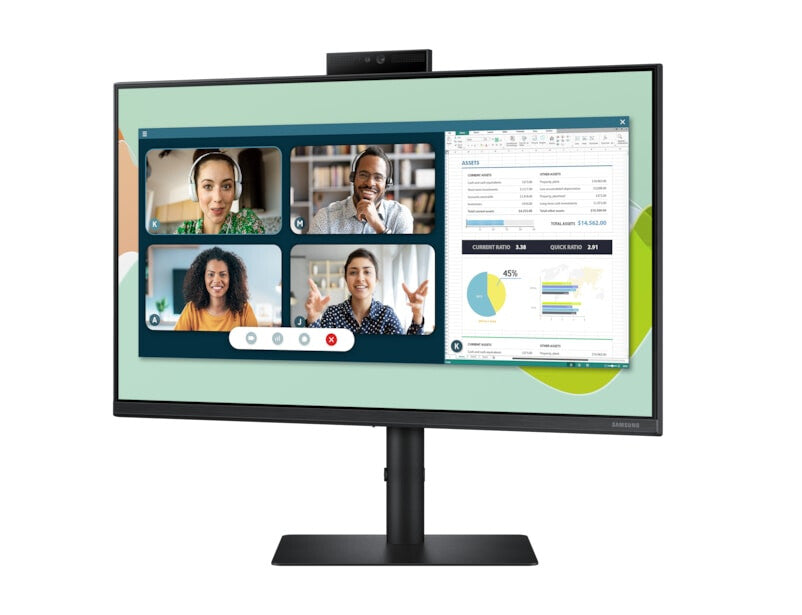 Samsung LS24A400VEU computer monitor 61 cm (24") 1920 x 1080 pixels Full HD LED Black