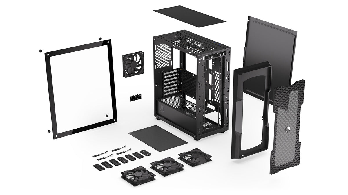 ENDORFY Regnum 400 Air - ATX Mid Tower Case in Black
