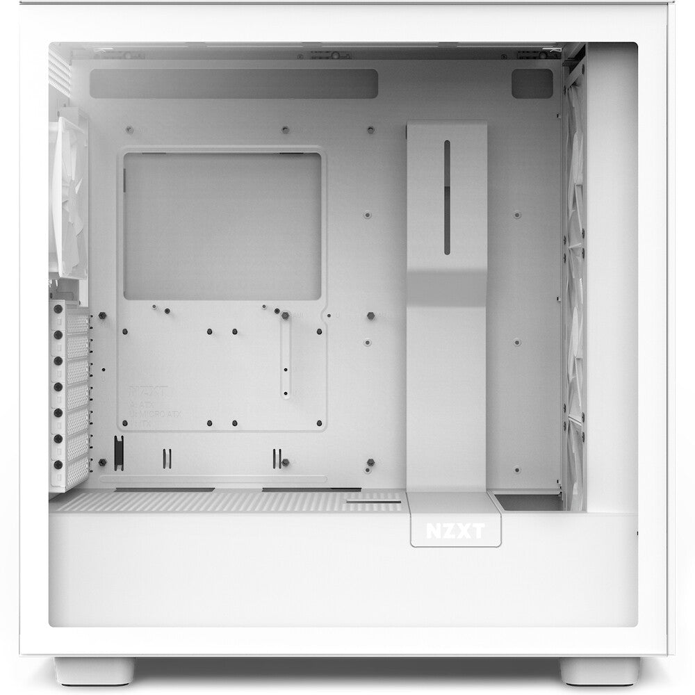 NZXT H7 Flow RGB - ATX Mid Tower Case in White