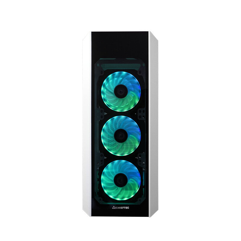 Chieftec SCORPION 3 - ATX Mid Tower Case in White / Black