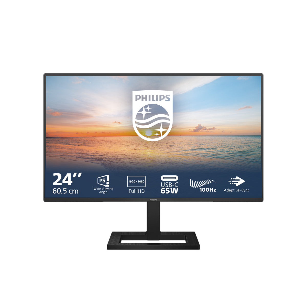 Philips 1000 series 24E1N1300AE - 60.5 cm (23.8&quot;) - 1920 x 1080 pixels Full HD LCD Monitor