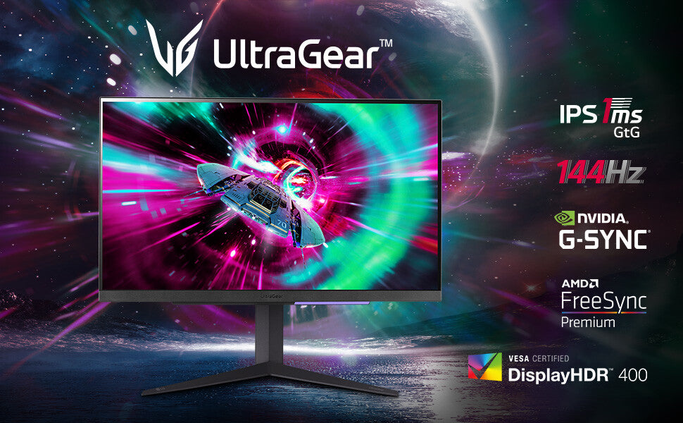LG 27GR93U-B - 68.6 cm (27") - 3840 x 2160 pixels 4K UHD LED Monitor