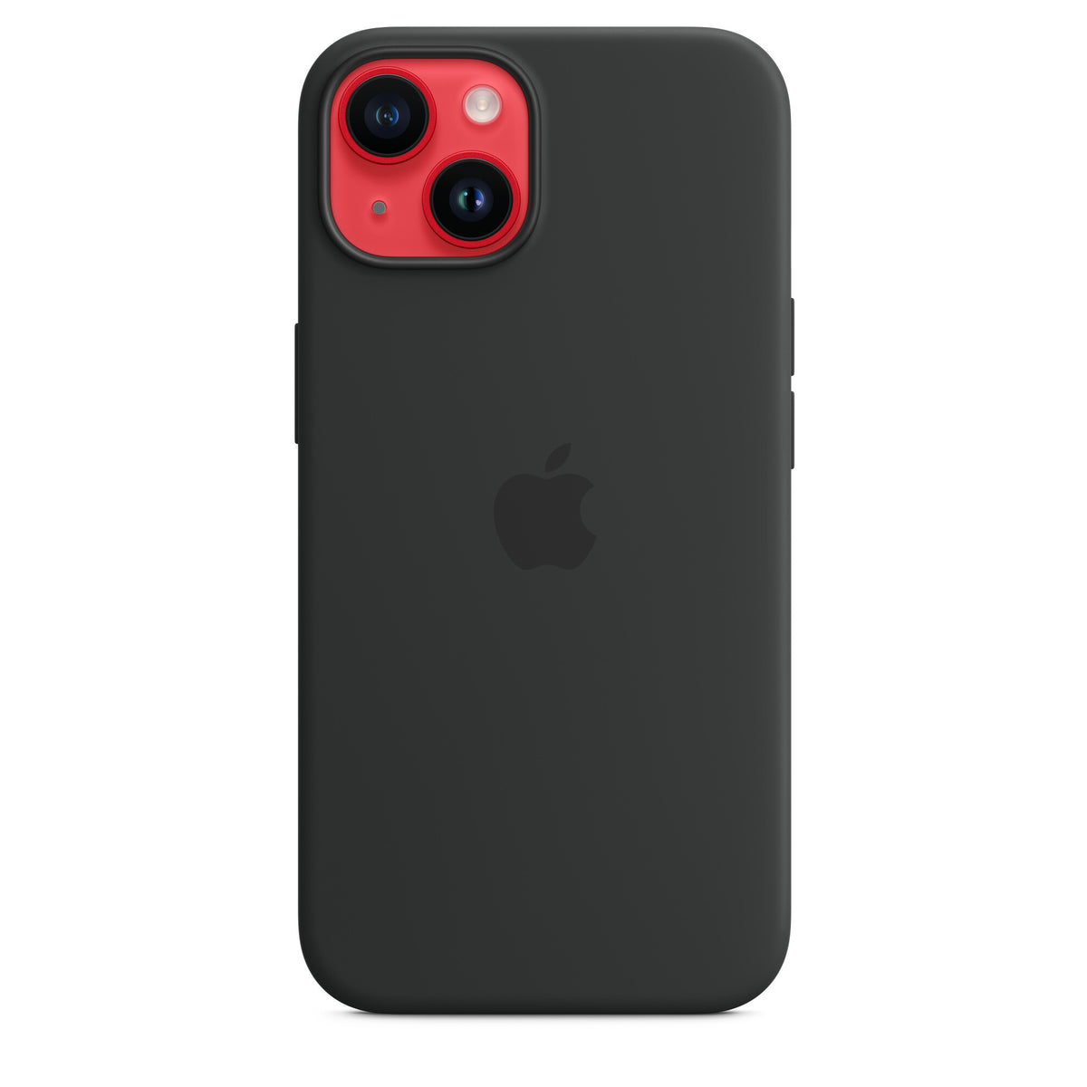 Apple Silicone Case for iPhone 14 with MagSafe in Midnight