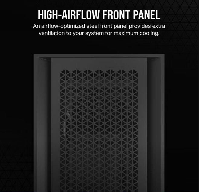 Corsair 5000D CORE AIRFLOW Midi Tower in Black