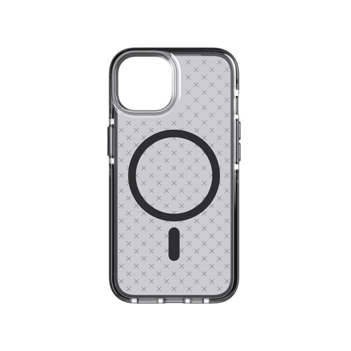 Tech21 Evo Check mobile phone case for iPhone 14 (15.5 cm (6.1&quot;)) Cover in Black, Grey