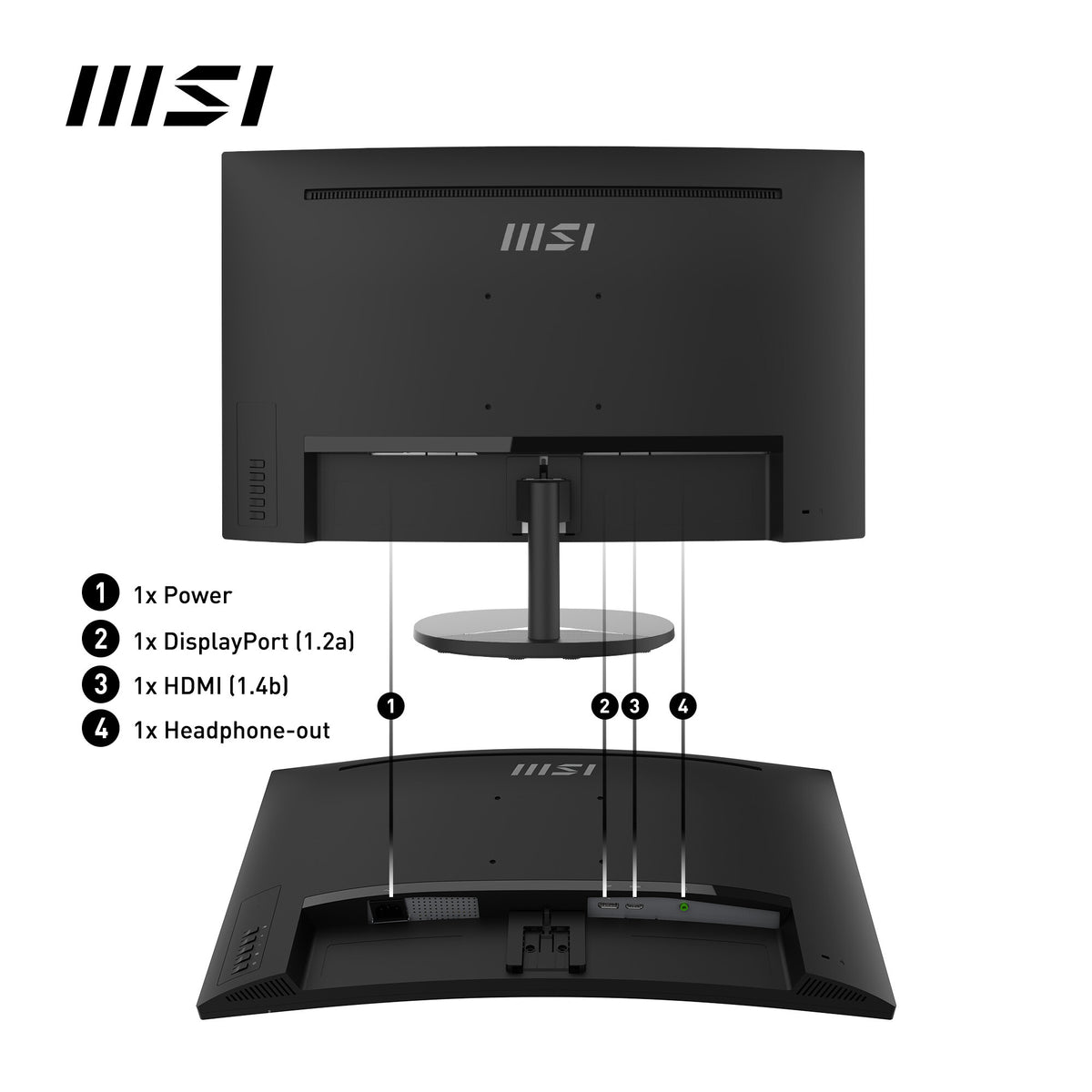 MSI Pro MP271CA - 68.6 cm (27") - 1920 x 1080 pixels Full HD LED Monitor