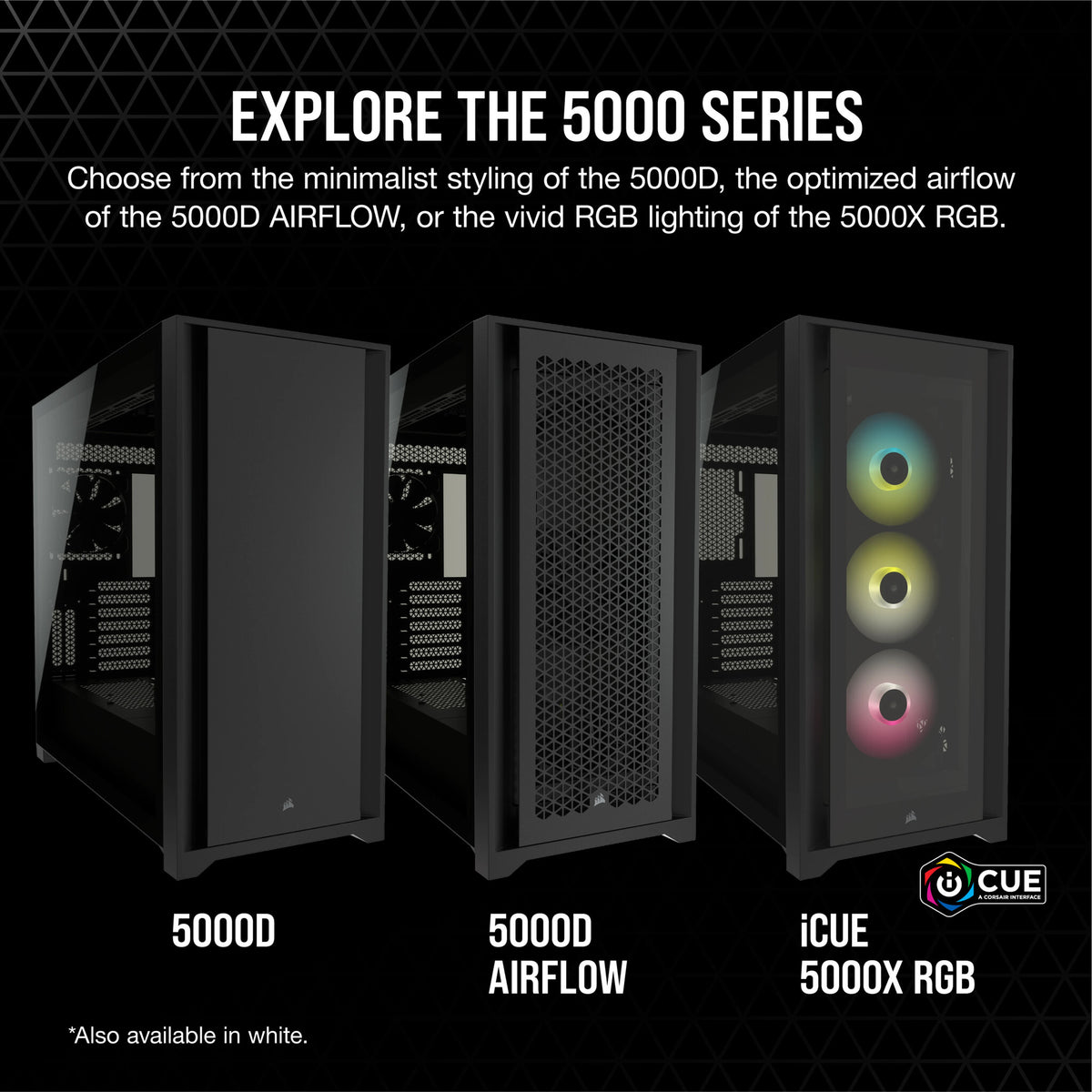 Corsair 5000D AIRFLOW Midi Tower in Black