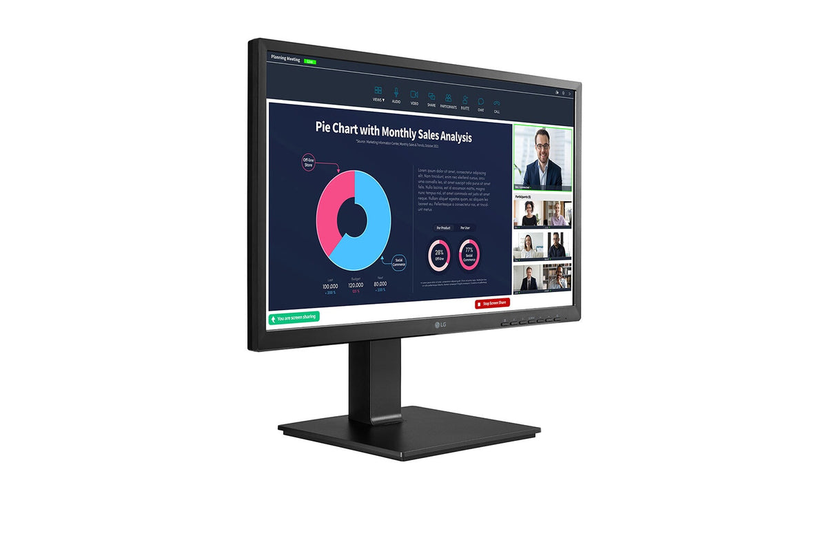 LG 24BP750C-B - 60.5 cm (23.8") - 1920 x 1080 pixels FHD LED Monitor