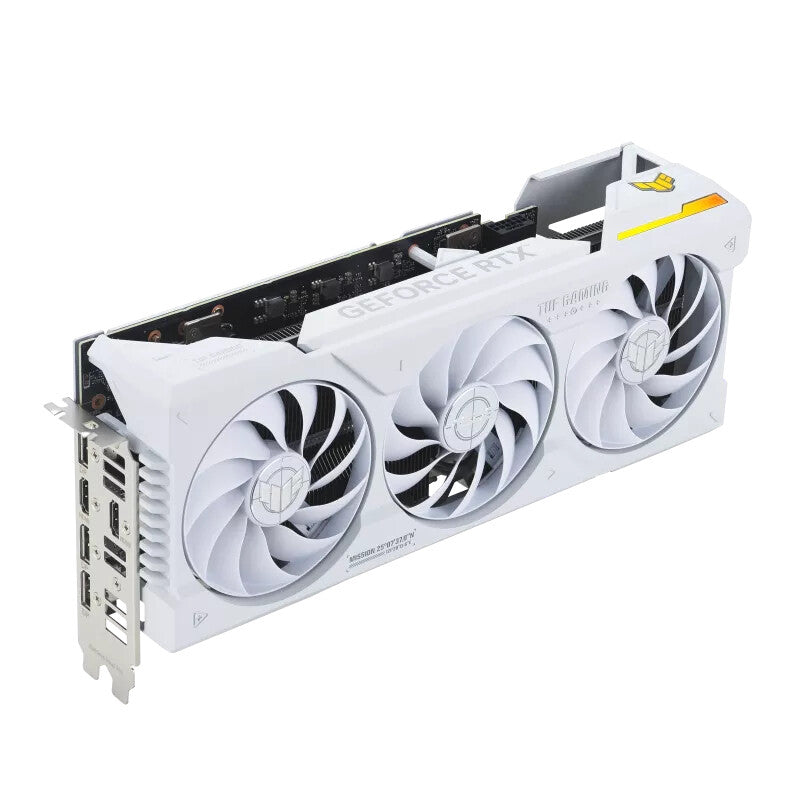 ASUS TUF Gaming OC "White Edition" - NVIDIA 12 GB GDDR6X GeForce RTX 4070 Ti graphics card