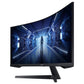 Samsung Odyssey LC34G55TWWPXXU computer monitor 86.4 cm (34") 3440 x 1440 pixels UltraWide Quad HD LED