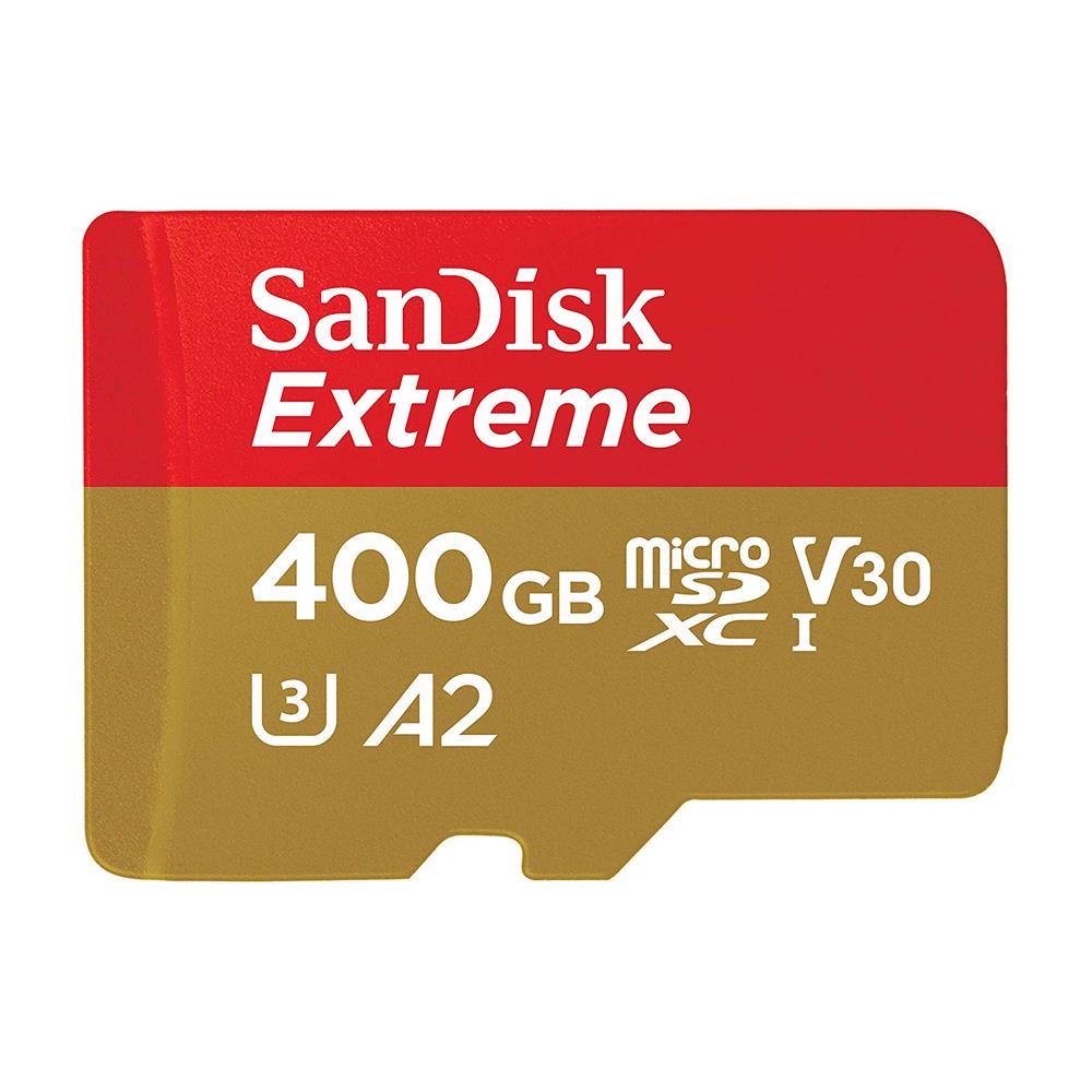 Sandisk Extreme A2 400GB Micro SD Memory Card with Adapter