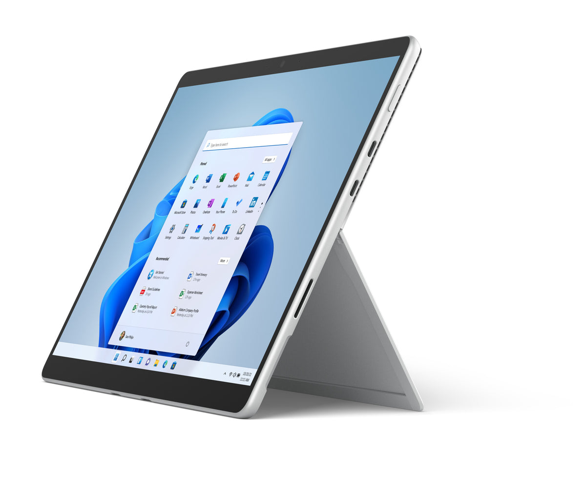 Microsoft Surface Pro 8 - 4G LTE - 256 GB - 33 cm (13") - Intel® Core™ i5 - 8 GB - Wi-Fi 6 - Windows 10 Pro - Platinum