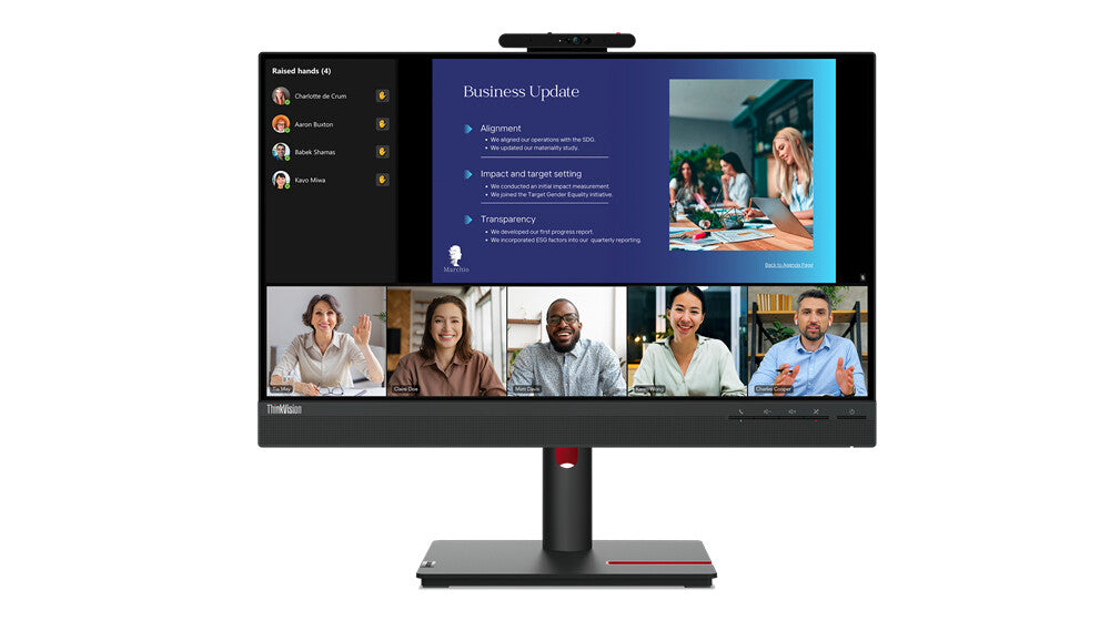 Lenovo ThinkVision T24V-30 - 60.5 cm (23.8&quot;) - 1920 x 1080 pixels FHD LED Monitor
