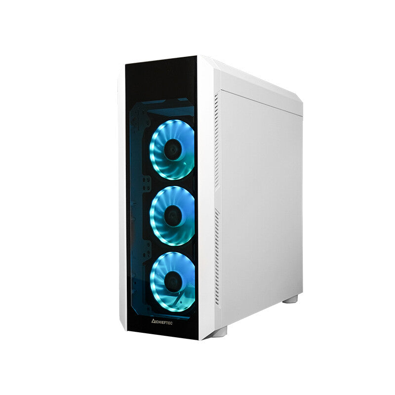 Chieftec SCORPION 3 - ATX Mid Tower Case in White / Black
