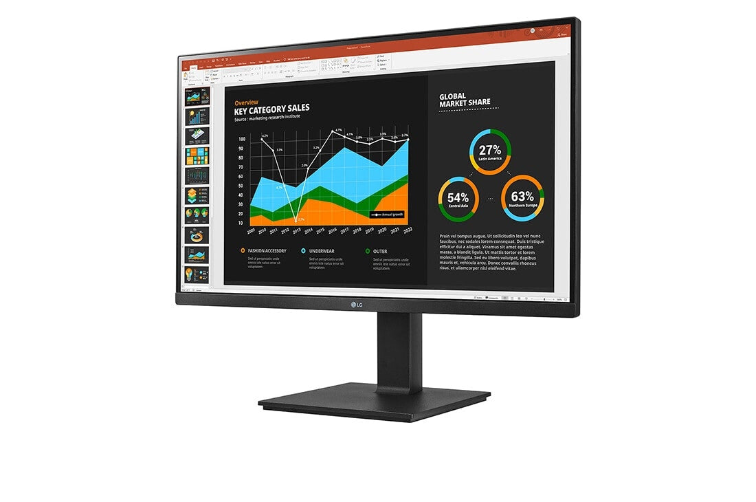 LG 27BQ75QB-B computer monitor 68.6 cm (27&quot;) 2560 x 1440 pixels Quad HD LCD Black