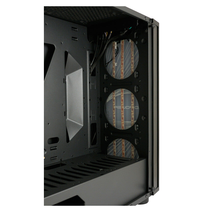 LC-Power Gaming 800B - Interlayer X Midi Tower in Black