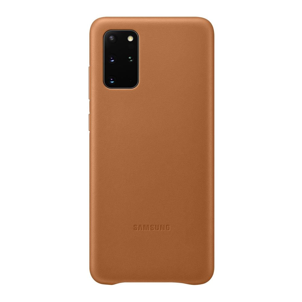 Samsung Galaxy S20 Plus Leather Cover - Brown
