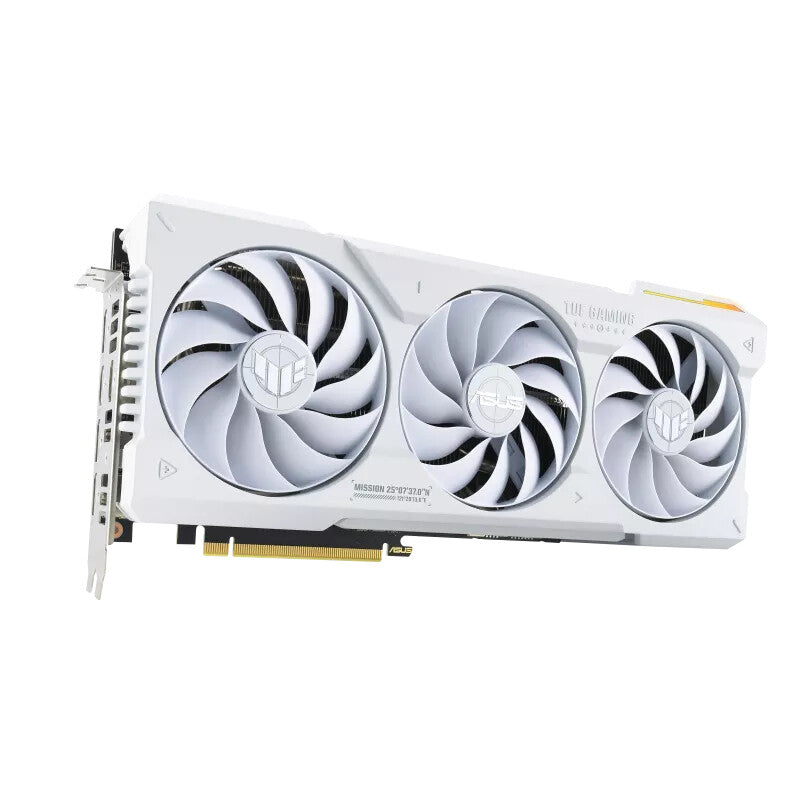 ASUS TUF Gaming OC "White Edition" - NVIDIA 12 GB GDDR6X GeForce RTX 4070 Ti graphics card