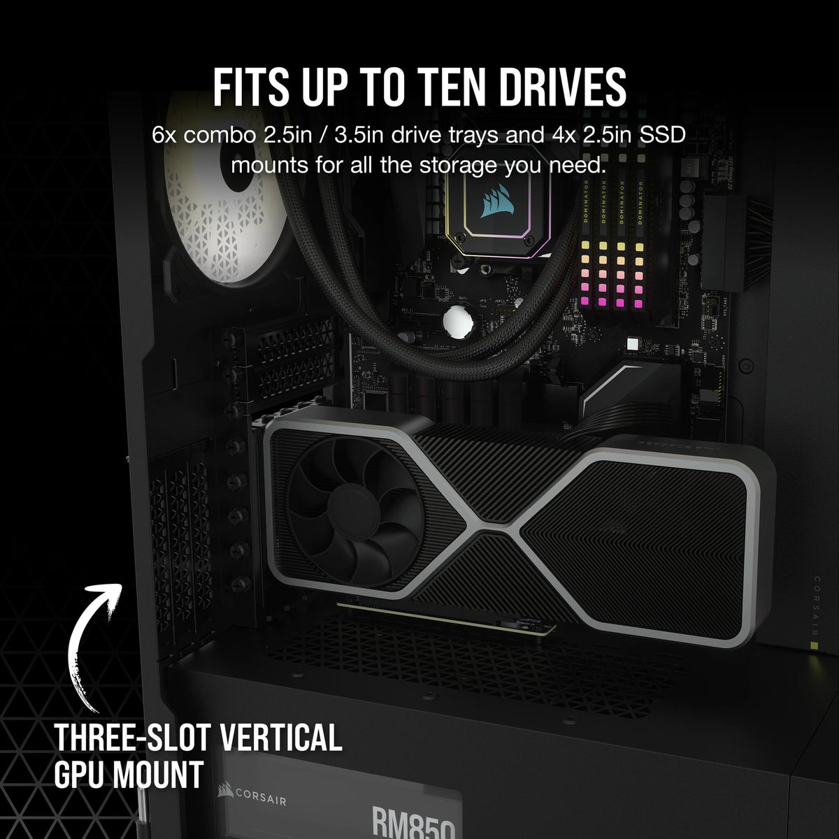 Corsair 7000D AIRFLOW - ATX Full Tower Case in Black