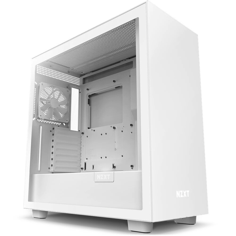 NZXT H7 - ATX Mid Tower Case in White