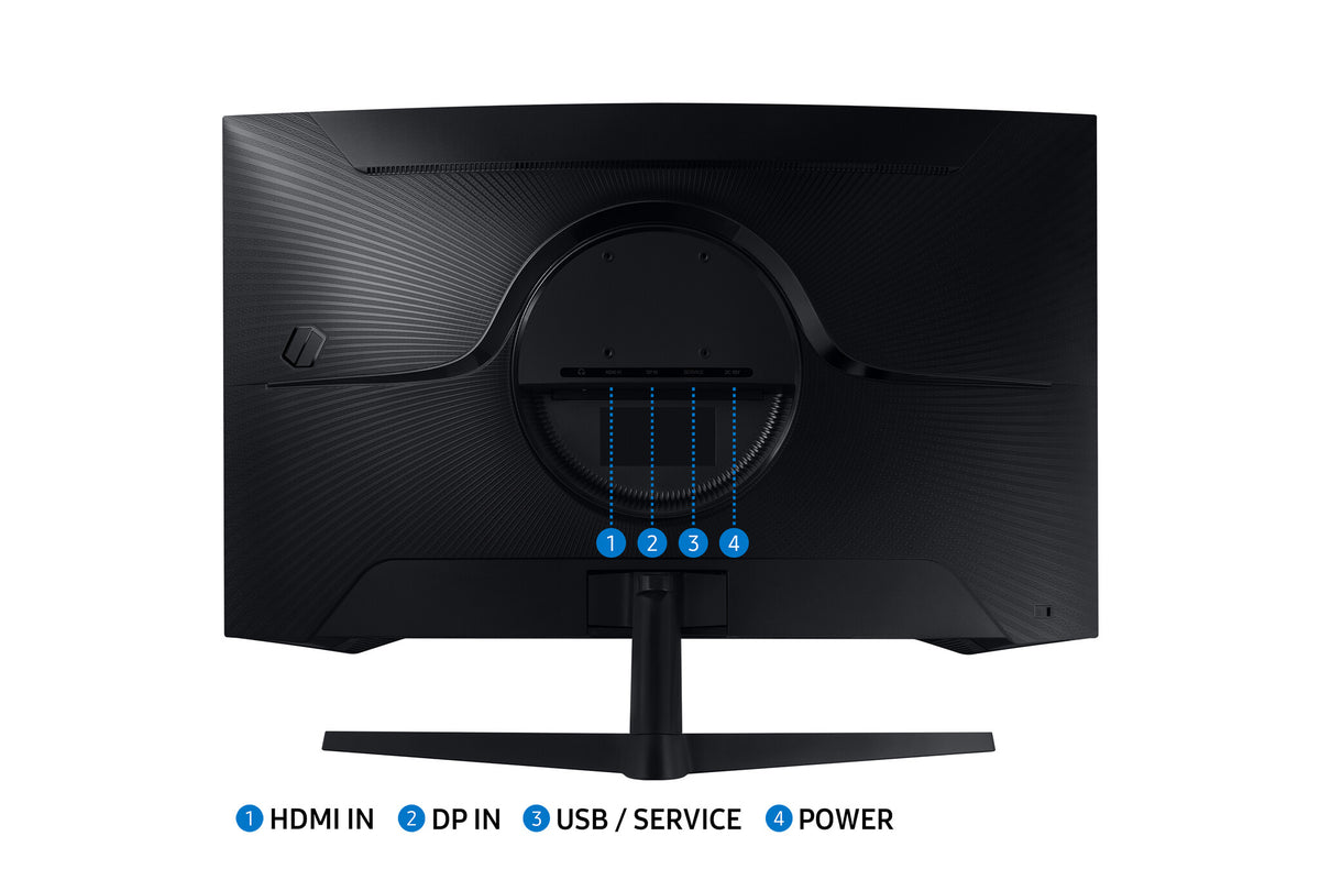 Samsung Odyssey G5 G55T computer monitor 68.6 cm (27") 2560 x 1440 pixels Quad HD LED Black