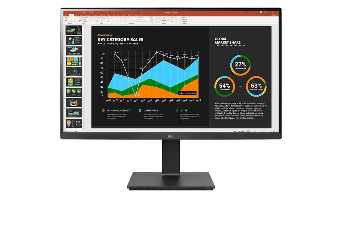 LG 27BQ75QB-B - 68.6 cm (27&quot;) - 2560 x 1440 pixels QHD LCD Monitor