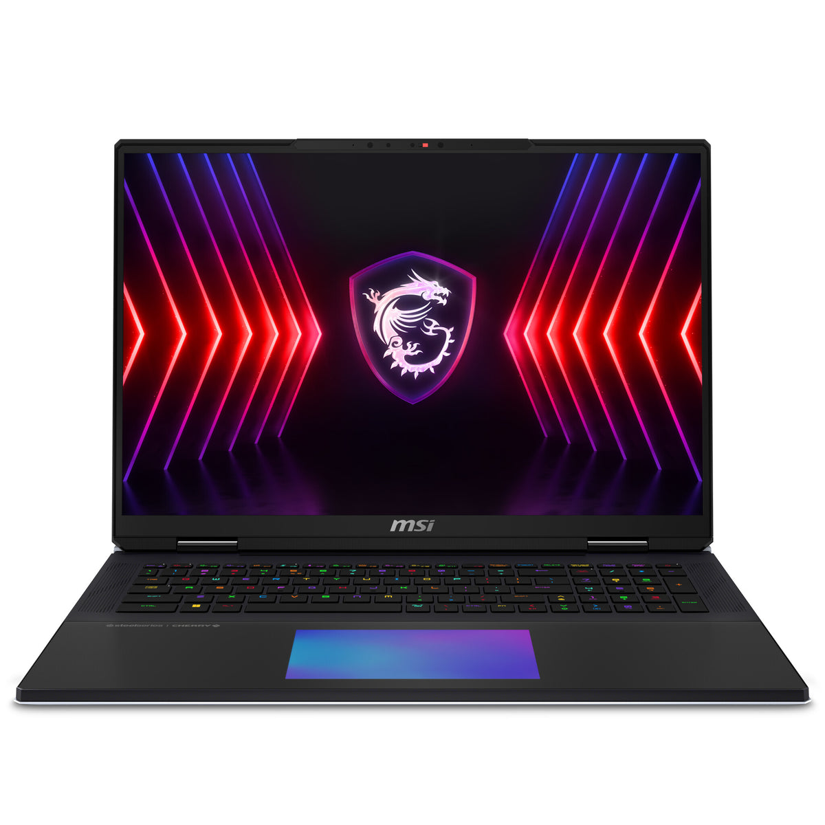 MSI Titan 18 Laptop 45.7 cm (18&quot;) - UHD+ Intel® Core™ i9-14900HX - 64 GB DDR5-SDRAM - 2 TB SSD - NVIDIA GeForce RTX 4080 - Wi-Fi 7 - Windows 11 Pro - Black