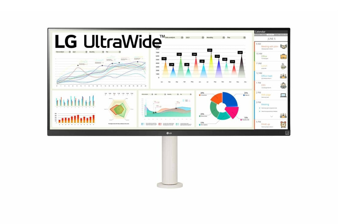 LG 34WQ680-W - 86.4 cm (34") - 2560 x 1080 pixels UltraWide FHD Monitor