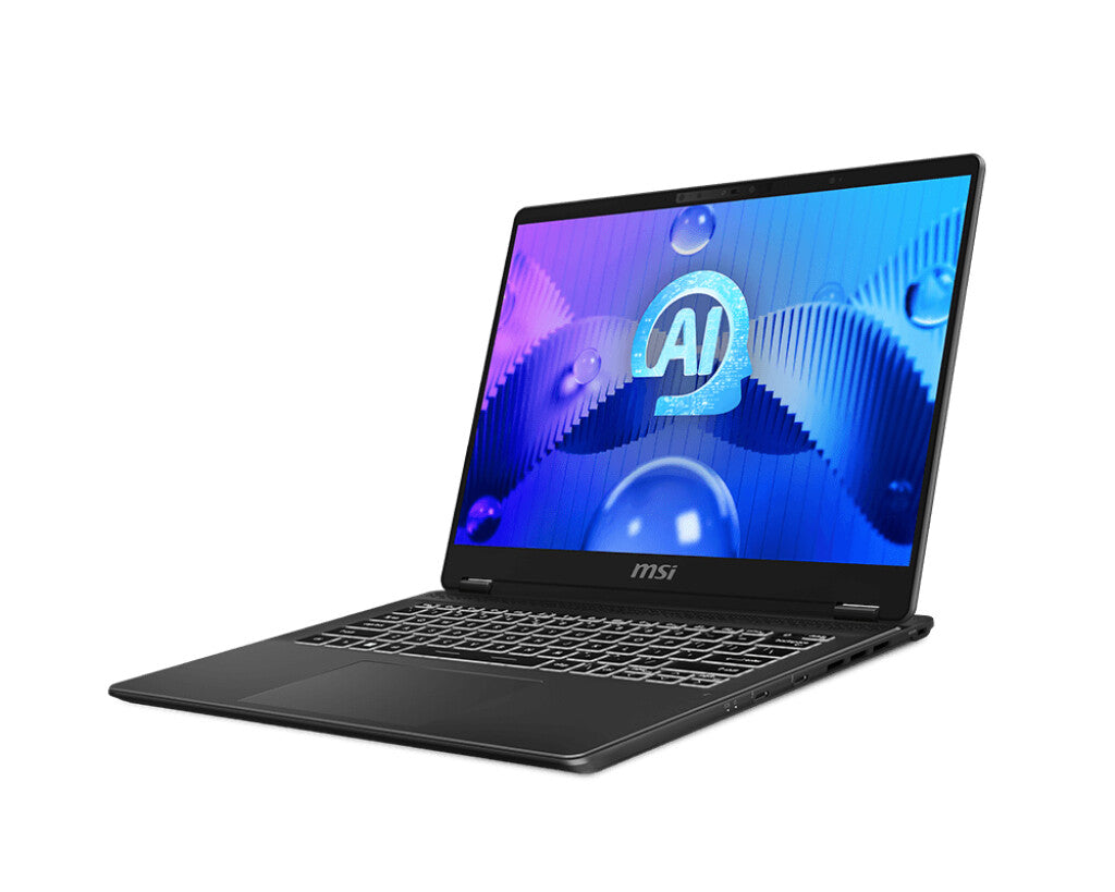 MSI Prestige 14 AI Evo Laptop 35.6 cm (14&quot;) - Full HD+ Intel Core Ultra 7 155H - 16 GB DDR5-SDRAM - 1 TB SSD - Wi-Fi 7 - Windows 11 Pro - Grey