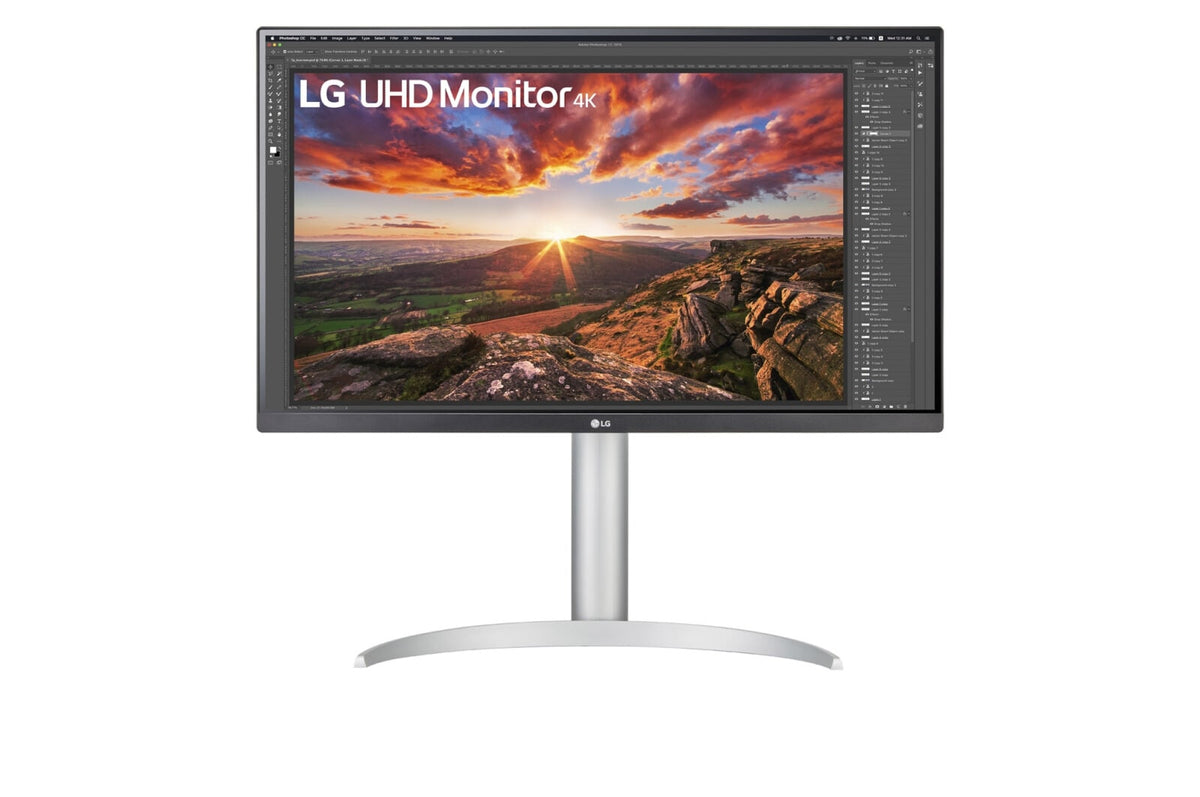 LG 27UP85NP-W computer monitor 68.6 cm (27&quot;) 3840 x 2160 pixels 4K Ultra HD LED Silver