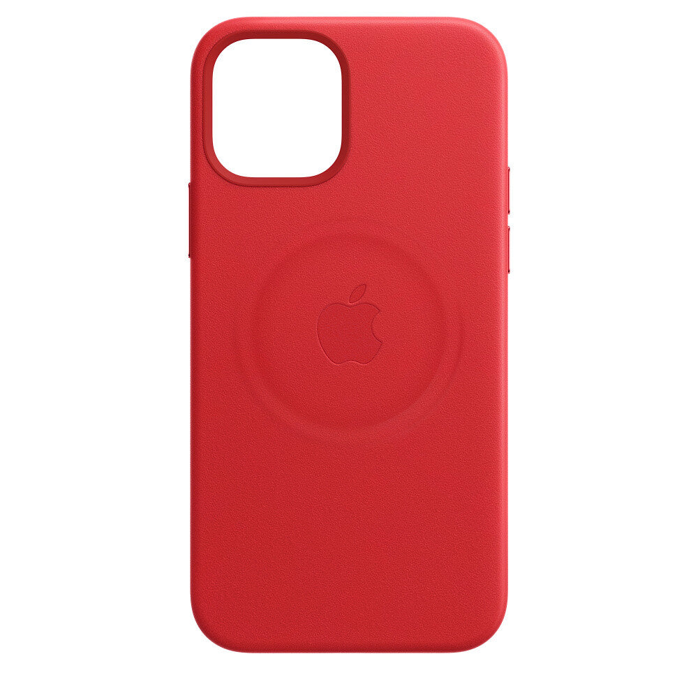 Apple MHKD3ZM/A - Leather Case with MagSafe for iPhone 12 / 12 Pro  in (PRODUCT)RED