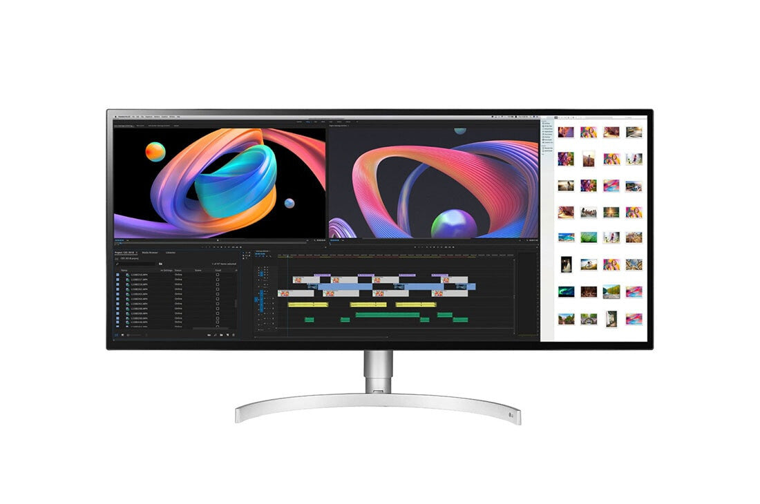 LG 34WK95UP-W computer monitor 86.4 cm (34&quot;) 5120 x 2160 pixels 5K Ultra HD LED White