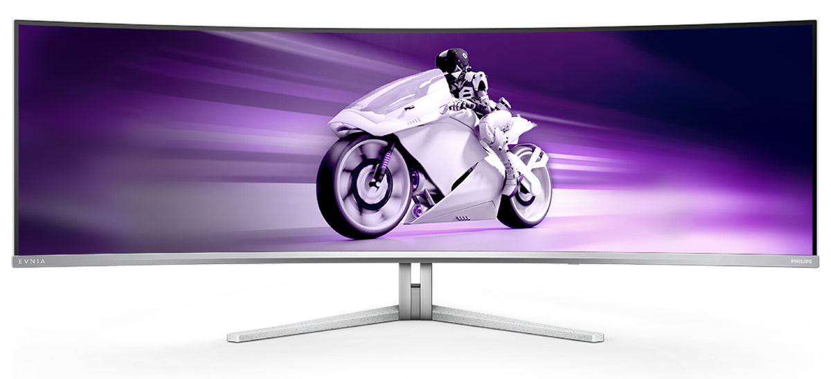 Philips 49M2C8900/00 - 124.2 cm (48.9") - 5120 x 1440 pixels Dual QHD QD-OLED Monitor in White